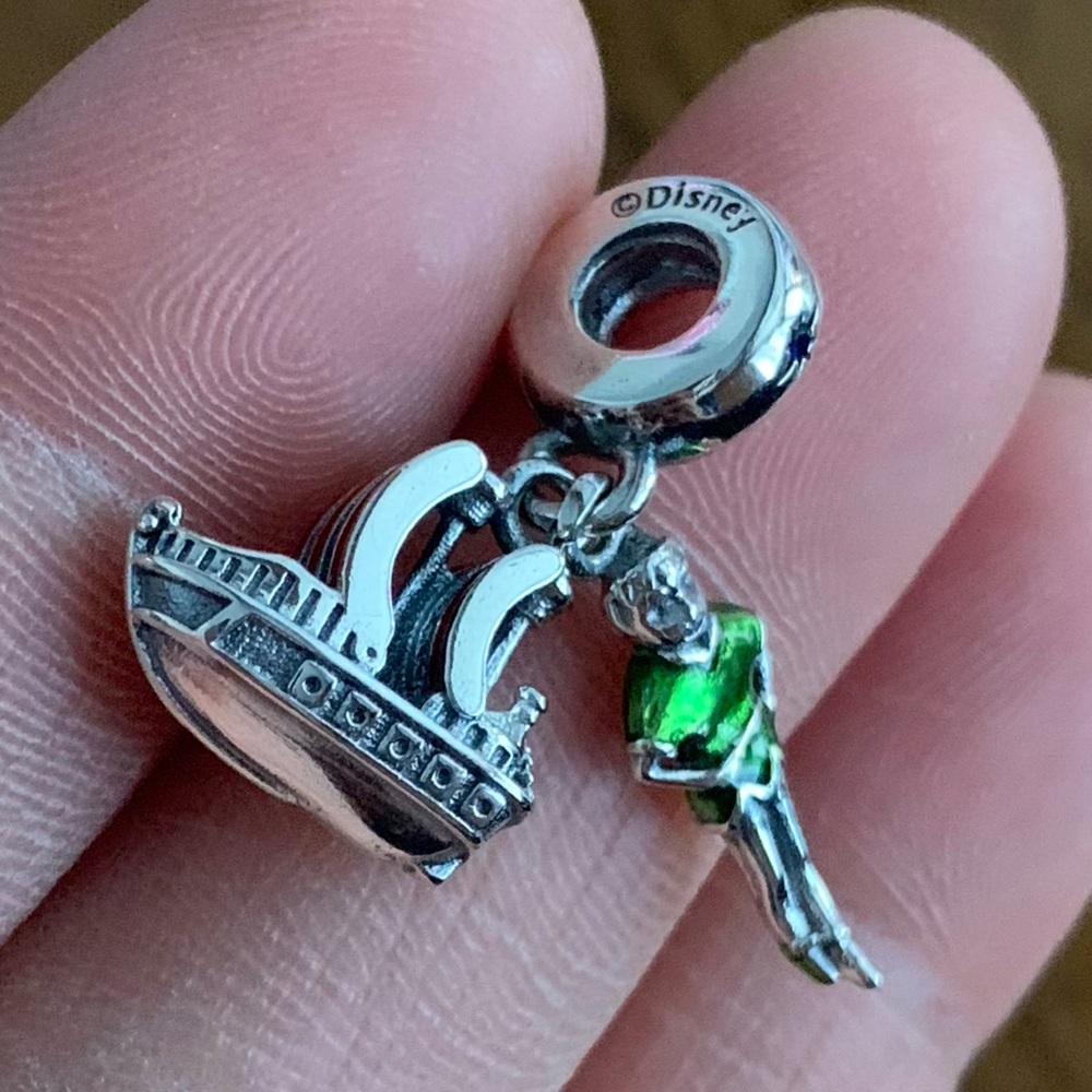 NWOT Peter Pan Dangle Charm Sterling Silver 925